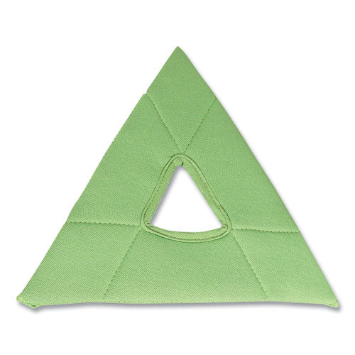 Unger Stingray Glass Cleaning Pads, 10.25" x 9", Green, 5/Pack
