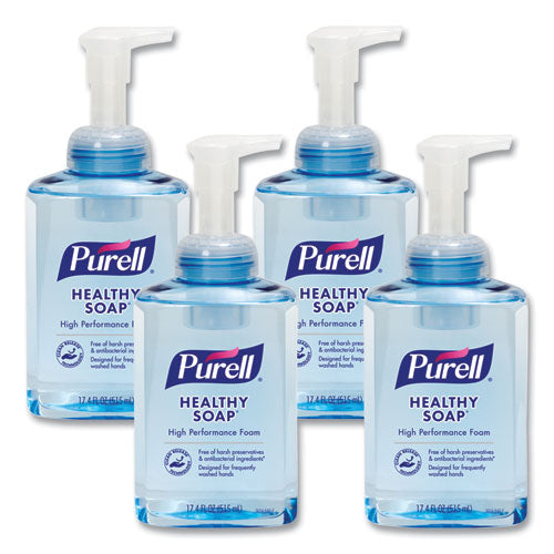 PURELL CLEAN RELEASE Technology (CRT) HEALTHY SOAP High Performance Foam, Fresh Scent, 515 mL, 4/Carton