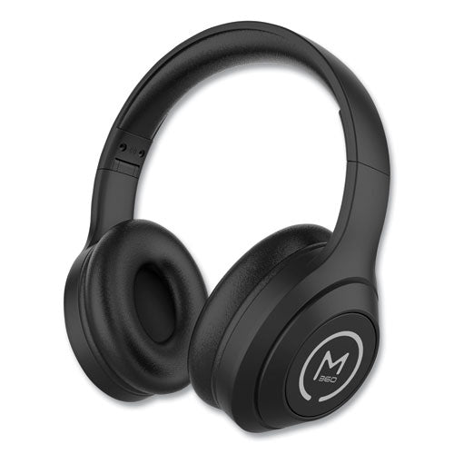Morpheus 360 Comfort+ Wireless Over-Ear Headphones with Microphone, Black