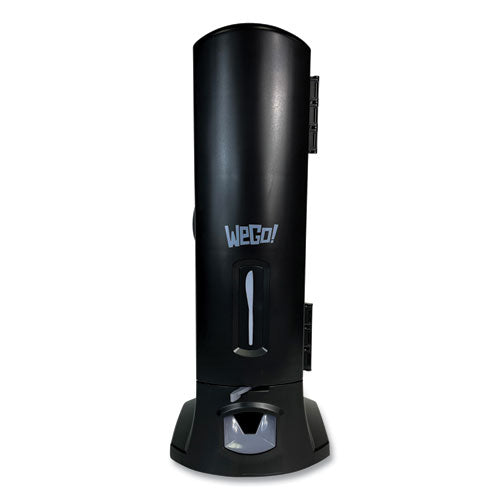 WeGo Utensil Dispenser, Holds 100 Knives, 10.22 x 12.5 x 23.75, Black