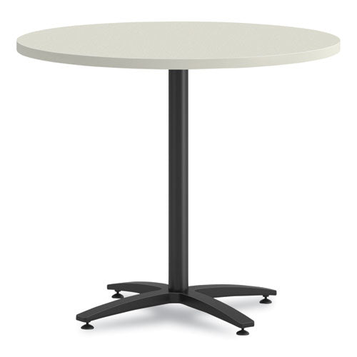 HON Between Round Table Top, 42" Diameter, Silver Mesh