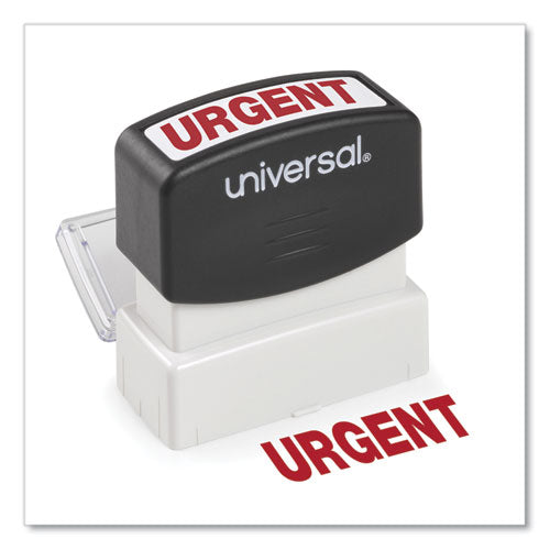Universal Message Stamp, URGENT, Pre-Inked One-Color, Red