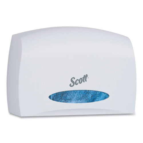 Scott Essential Coreless Jumbo Roll Tissue Dispenser, 14.25 x 6 x 9.75, White