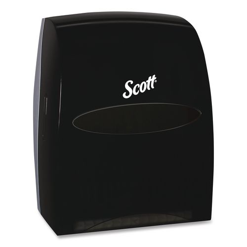 Scott Essential Manual Hard Roll Towel Dispenser, 13.06 x 11 x 16.94, Black