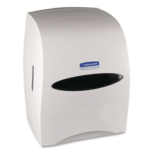 Kimberly-Clark Professional* Sanitouch Hard Roll Towel Dispenser, For 1.5" Core, 12.63 x 10.2 x 16.13, White