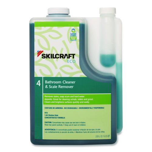 AbilityOne 7930017148379, SKILCRAFT ECO Neutral Floor Cleaner Concentrate, 2 L Bottle, 4/Pack