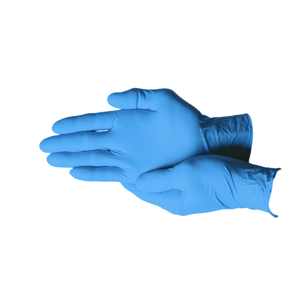 Blue Nitrile Exam Gloves, 6 Mil Medical Grade Disposable – Powder-Free, Latex-Free (Tattoo, EMS & Lab) | First Glove Volt