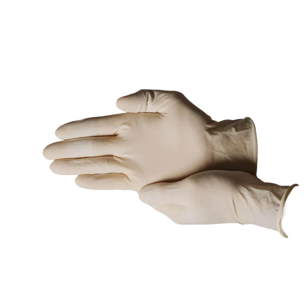 First Glove 5 Mil Latex Disposable Exam Medical Gloves
